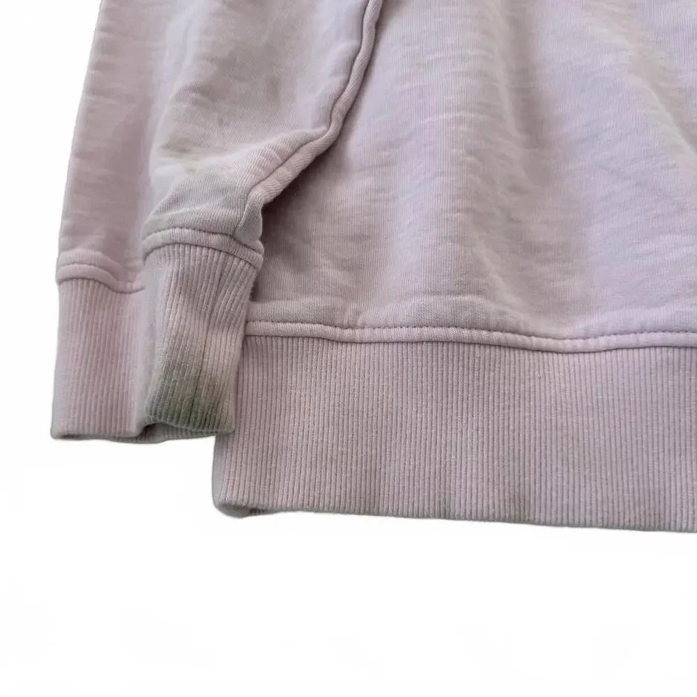 H&M Justin Bieber Crewneck Sweatshirt Pink Changes Tour Graphic Size S